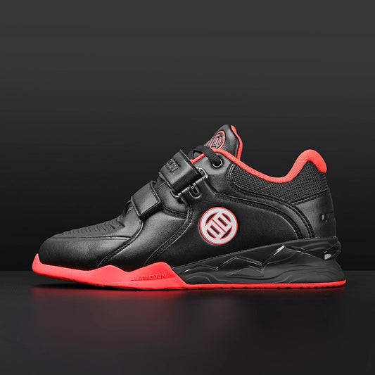 LUXIAOJUN PowerPro I Weightlifting Shoes Black & Red