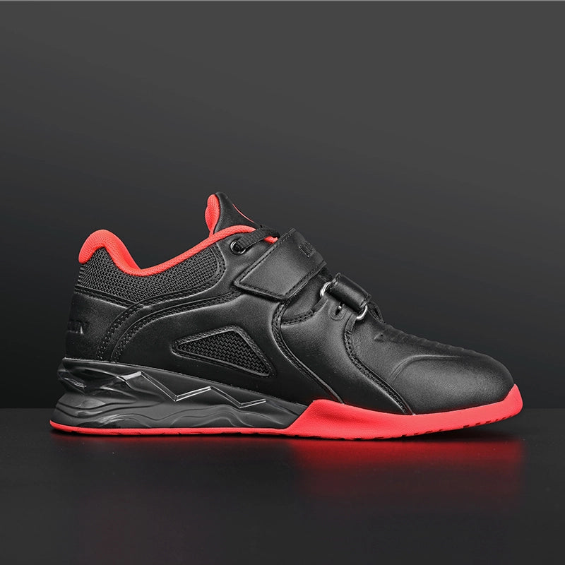 LUXIAOJUN PowerPro I Weightlifting Shoes Black & Red