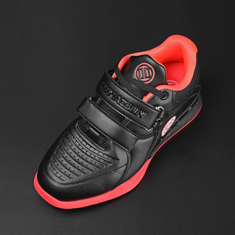 LUXIAOJUN PowerPro I Weightlifting Shoes Black & Red