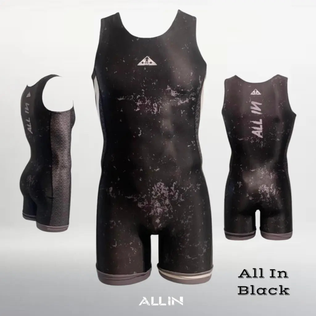 All In Black Singlet