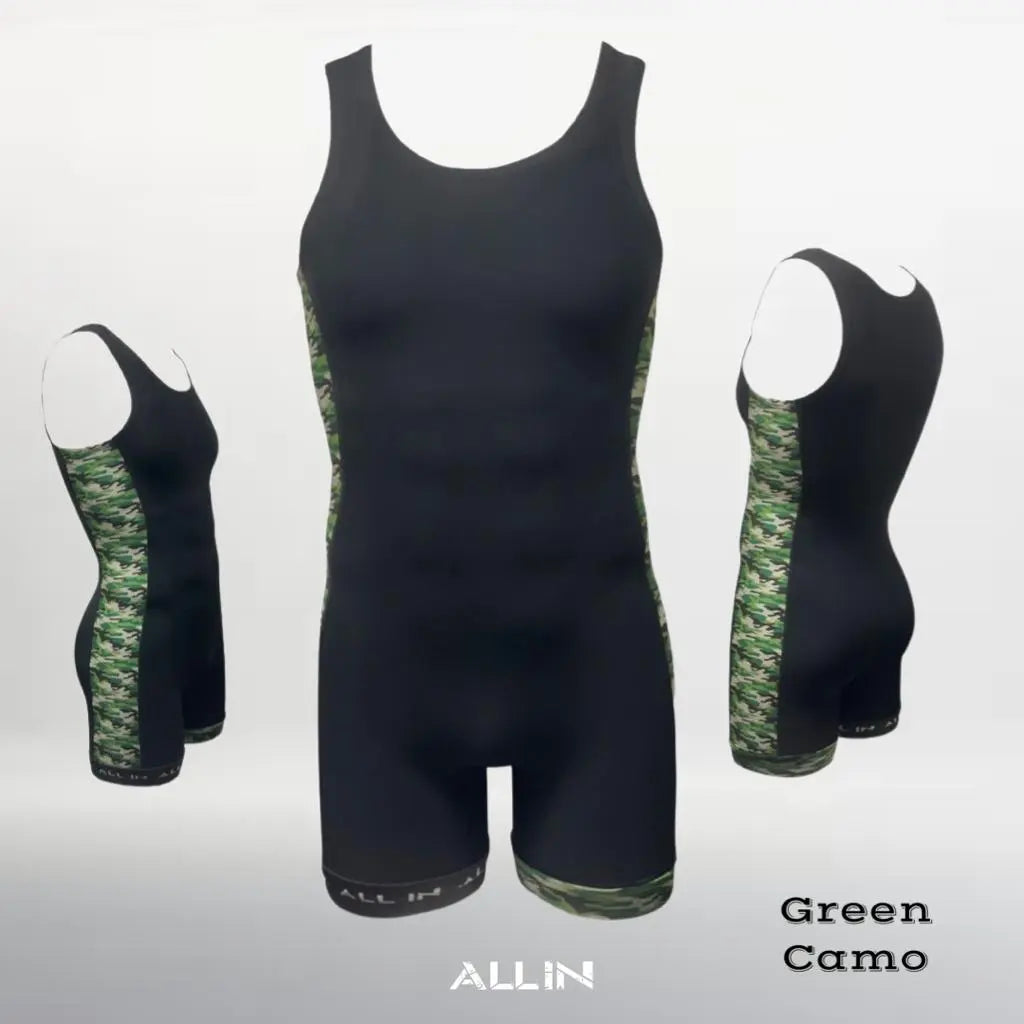 Green Camo Singlet