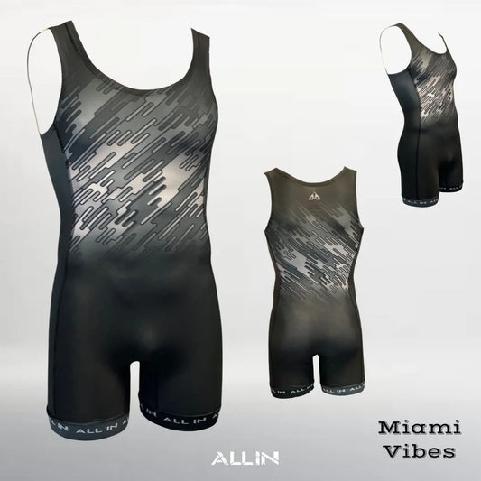 Miami Vibes Singlet | Grey