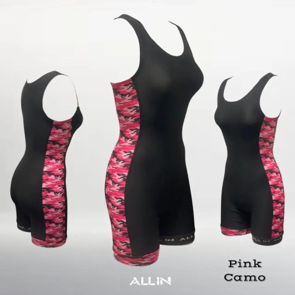 Pink Camo Singlet