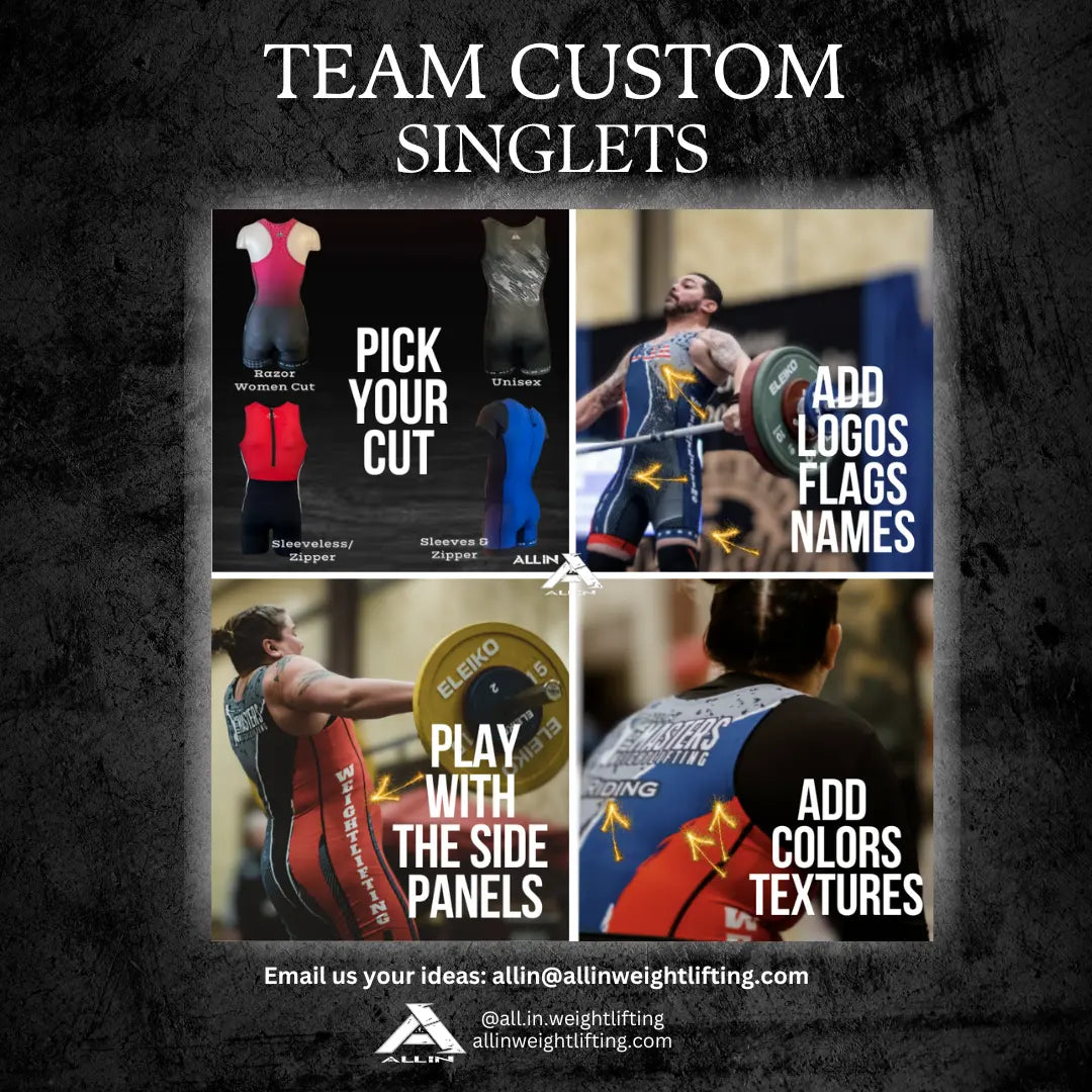 All In Custom Singlet