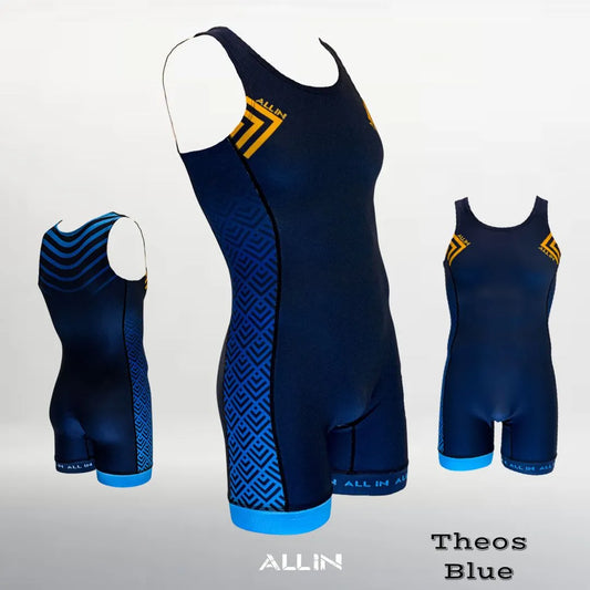 Theos Singlet | Black Blue