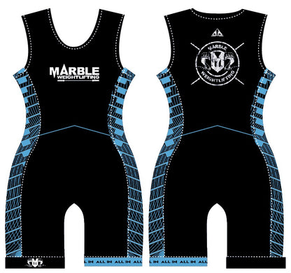 Marble Weightlifting Singlet